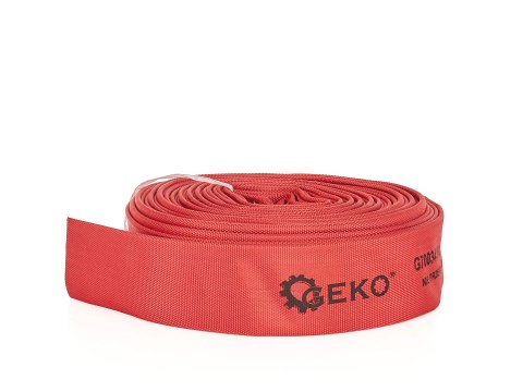 Wąż parciany czerwony /strażak/ 2" 30m (bez końcówek) (5) Geko