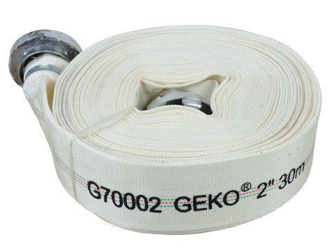 Wąż parciany/strażak/ 2" 30m ze złączkami(2/5) Geko