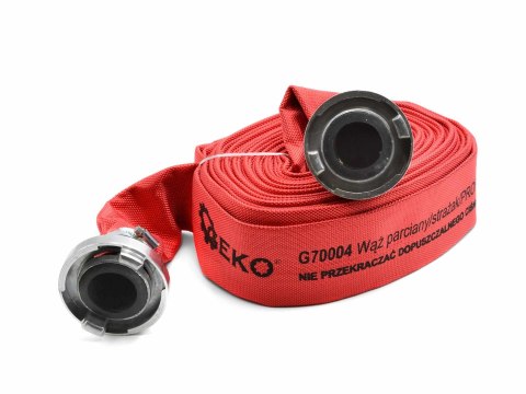Wąż parciany/strażak/2" 20m 8 bar/ciężki-5kg/(5) Geko