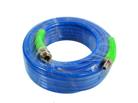 Wąż pneumatyczny zbrojony PU 15m 12mmx8mm blue (10) Geko
