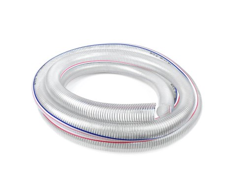 Wąż ssawny 2 cal 2'' 50mm - wzmacniany drutem 5m (1) Geko
