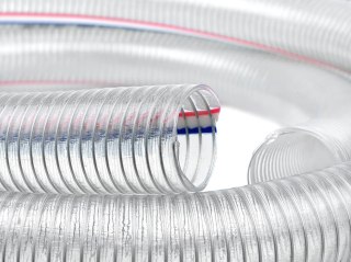 Wąż ssawny 2 cal 2'' 50mm - wzmacniany drutem 5m (1) Geko