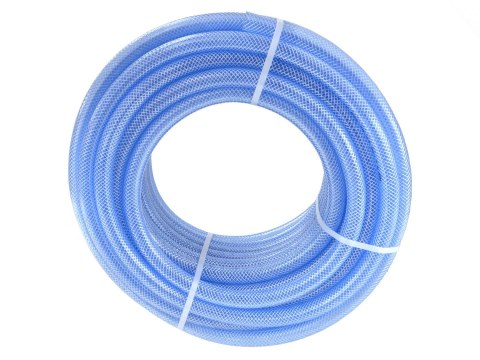 Wąż techniczny 8x2,5mm zbr.trans. nieb.1mb (50m) (1) Geko