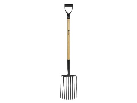 Widły - gable gospodarcze 9-zębne trzon drewniany 135cm (6) Geko