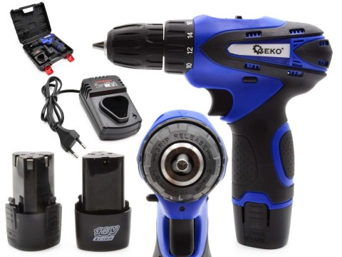 Wiertarko-Wkrętarka 18V Li-Ion 2xAKU (5) Geko