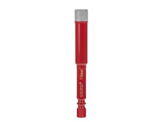 Wiertło diamentowe do gresu 10mm HEX (250) Geko
