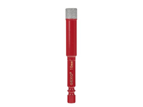 Wiertło diamentowe do gresu 10mm HEX (250) Geko