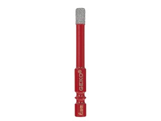Wiertło diamentowe do gresu 6mm HEX (250) Geko