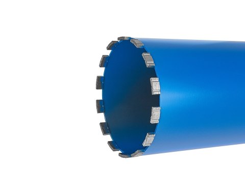 Wiertło diamentowe koronowe do wiertnicy na sucho i mokro 162x10x450mm 14T 1.1/4" (2) Geko
