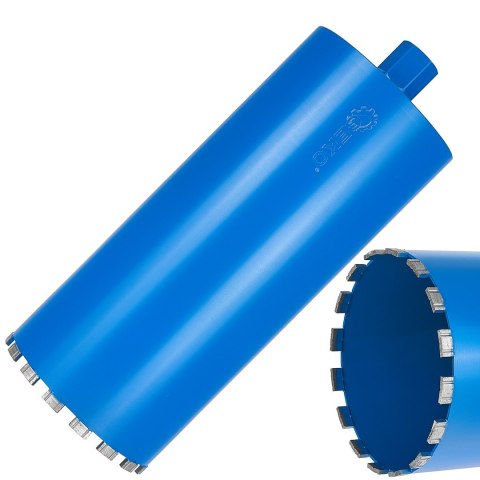 Wiertło diamentowe koronowe do wiertnicy na sucho i mokro 182x10x450mm 16T 1.1/4" (2) Geko