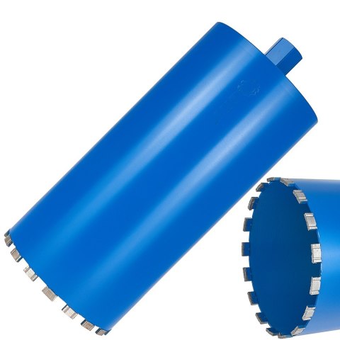 Wiertło diamentowe koronowe do wiertnicy na sucho i mokro 202x10x450mm 17T 1.1/4" (1) Geko