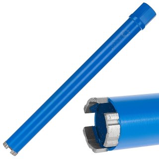 Wiertło diamentowe koronowe do wiertnicy na sucho i mokro 42x10x450mm 3T 1.1/4" (10) Geko