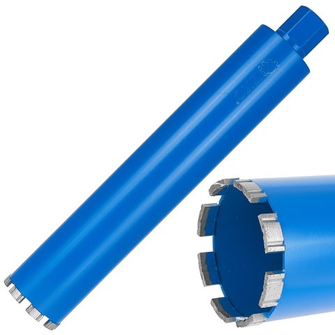 Wiertło diamentowe koronowe do wiertnicy na sucho i mokro 82x10x450mm 8T 1.1/4" (10) Geko