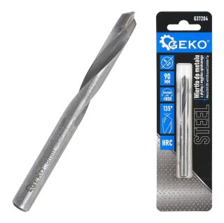 Wiertło do metalu z płytką z węglika spiekanego -8x90 mm (300) Geko