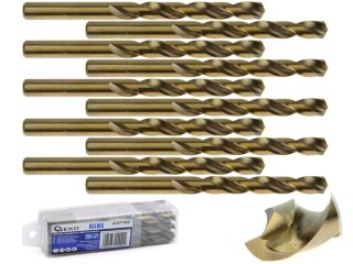 Wiertło kobaltowe HSS do metalu 10 mm (10/210) Geko