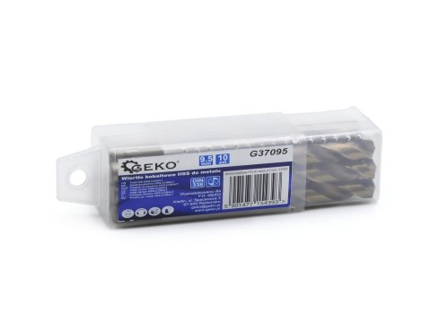 Wiertło kobaltowe HSS do metalu 9,5 mm (10/210) Geko