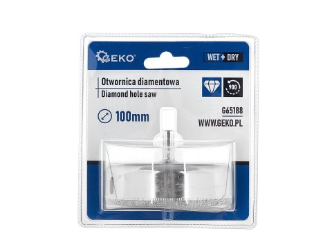 Wiertło koronowe diamentowe do gresu 100mm (50) Geko