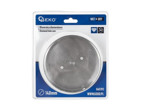 Wiertło koronowe diamentowe do gresu 140mm (25) Geko