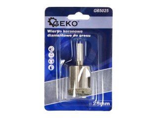 Wiertło koronowe diamentowe do gresu 25mm PROFI (1/2/12/320) Geko
