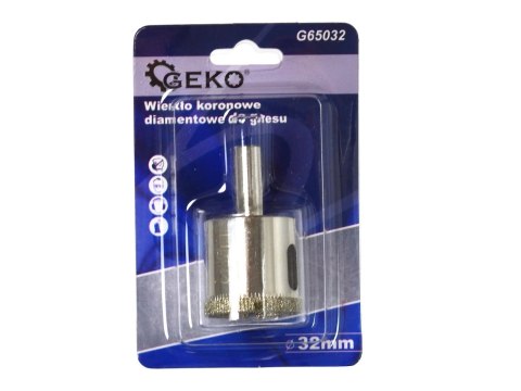 Wiertło koronowe diamentowe do gresu 32mm PROFI (1/240) Geko