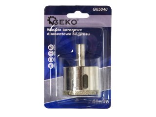 Wiertło koronowe diamentowe do gresu 40mm PROFI (1/120) Geko