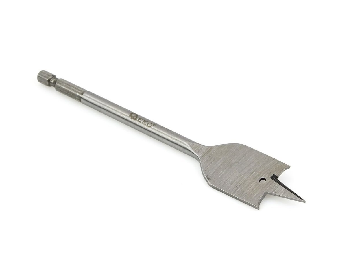 Wiertło łopatkowe do drewna 25x152mm HEX (20/200) Geko
