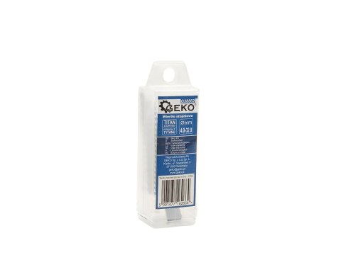 Wiertło stopniowe HSS TiAlN 4-32mm Geko
