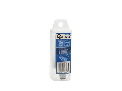 Wiertło stopniowe HSS TiAlN 4-39mm Geko