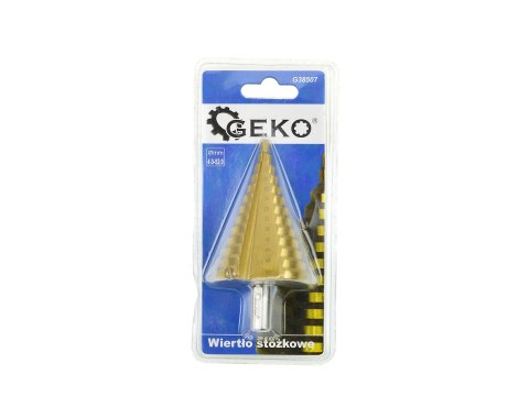 Wiertło stożkowe HSS TiN 4-52mm (5/50) Geko
