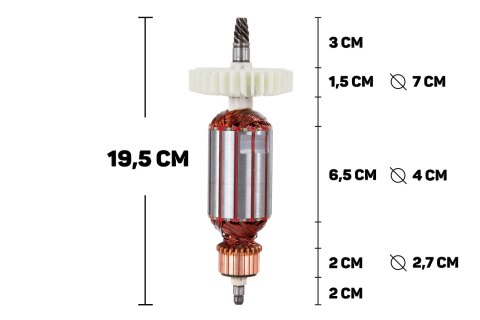 Wirnik do polerki samochodowej PROFI 1400W G80296 Geko