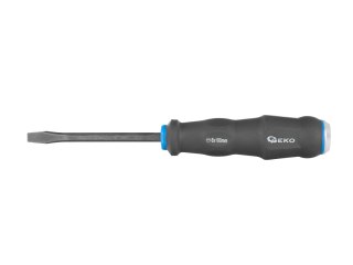 Wkrętak płaski do pobijania 6x100mm CrV (12/120) Geko