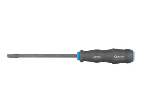 Wkrętak płaski do pobijania 6x150mm CrV (12/120) Geko