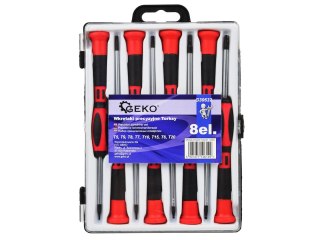 Wkrętaki precyzyjne Torksy 8el/do tel. komórkowych/ Geko