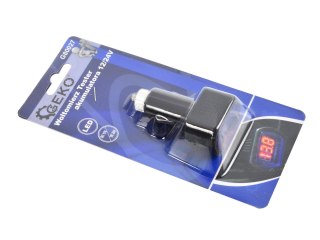 Woltomierz, tester akumulatora 12/24V Geko