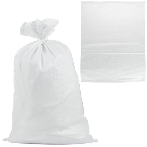 Worek polipropylenowy 65x105cm 50kg /Biały (100/500) Geko