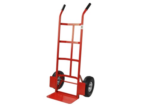 Wózek transportowy 200kg 350x180mm czerwony(1) Geko