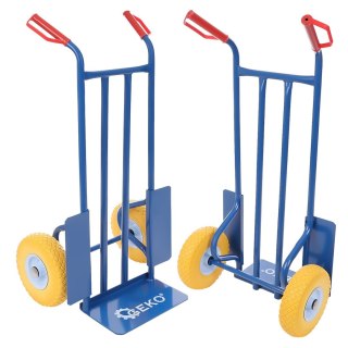 Wózek transportowy 200kg (koła PU) (1) Geko
