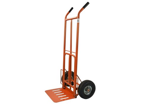 Wózek transportowy 250kg 400x300mm(wysuwany podest) pomarańcz Geko
