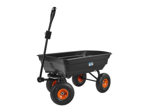 Wózek transportowy ogrodowy 75L (1) Geko