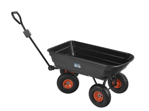 Wózek transportowy ogrodowy 75L (1) Geko