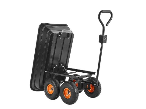 Wózek transportowy ogrodowy 75L (1) Geko