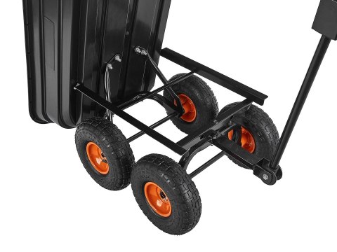 Wózek transportowy ogrodowy 75L (1) Geko