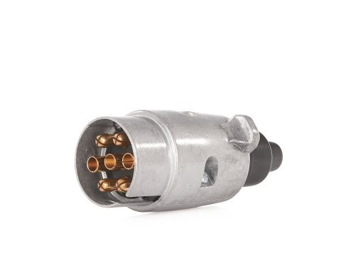 Wtyczka - wtyk do przyczepy 7PIN 12V (aluminium) (100) Geko