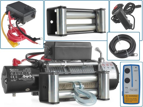Wyciągarka elektryczna 12V 12000LB (1) Geko