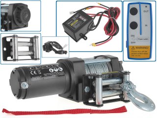 Wyciągarka elektryczna 12V 3500LB (2) Geko