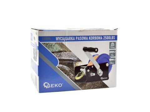 Wyciągarka pasowa korbowa 2500lbs (4) Geko