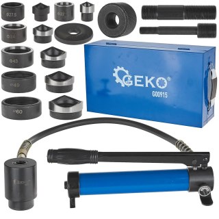 Wycinak hydrauliczny otworów w blachach 22-60mm 10T (1) Geko