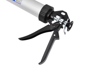 Wyciskacz aluminiowy do mas i silikonu 600ml (20) Geko
