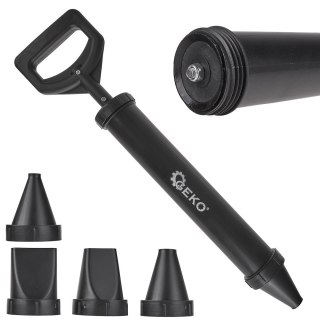 Wyciskacz budowlany do mas i zapraw 850ml komplet 4 dysz (30) Geko