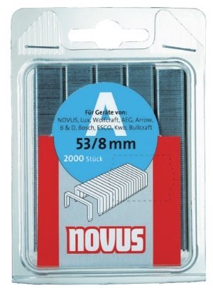 Zszywki typ A 53/6 NOVUS [2000 szt.]